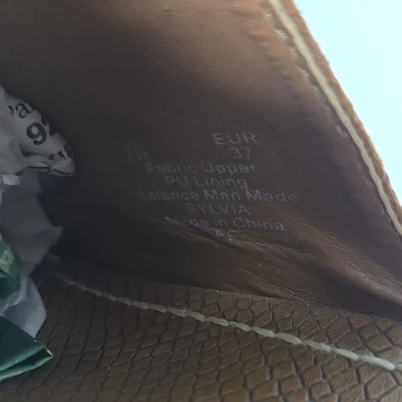 Circus by Sam Edelman Tan Faux Suede Cork Wedge Sandals Size 7 - Picture 6 of 6